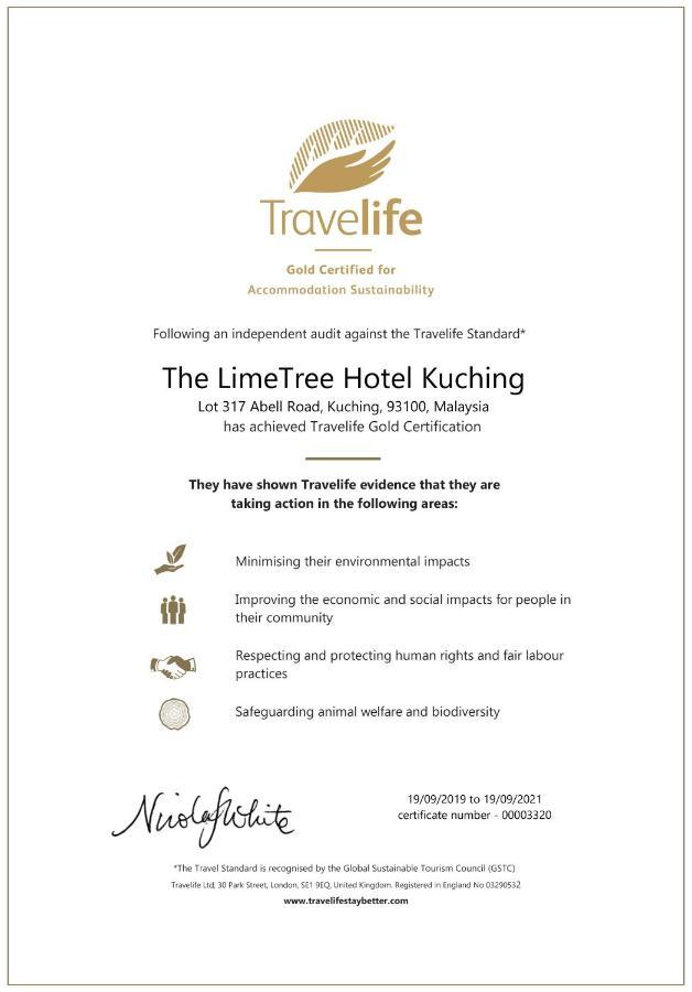 The LimeTree Hotel, Kuching Exterior foto